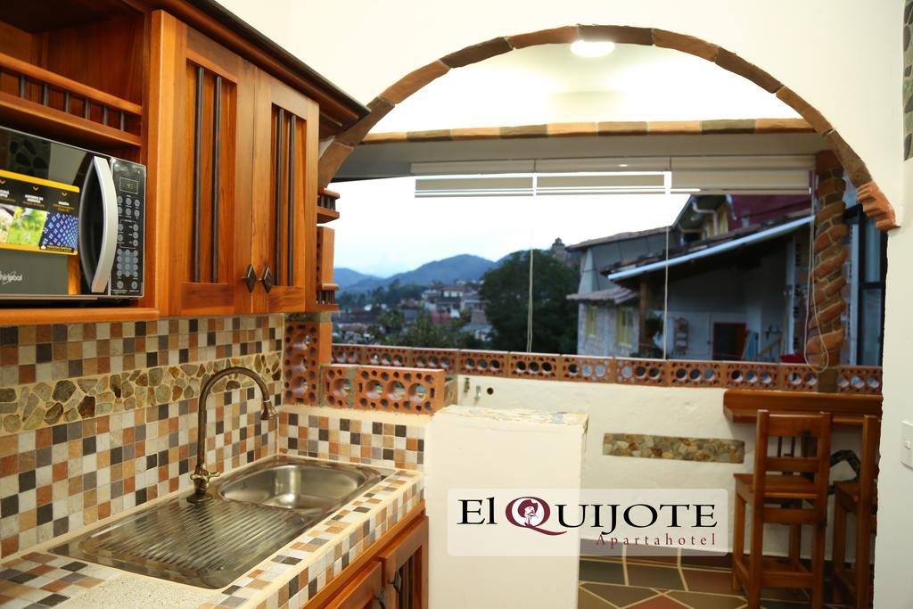 El Quijote Apartahotel Jericoc  Zimmer foto